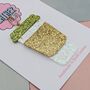 Coffee Cup Glitter Resin Christmas Tree Decoration, thumbnail 2 of 4