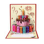 Birthday Cake Pop Up Card, thumbnail 1 of 3