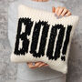 Halloween Cushion Cover Knitting Kit Four Spooky Designs, thumbnail 5 of 10