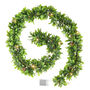Wild Privet LED Christmas Garland, thumbnail 2 of 5