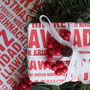 Red And White Assorted Christmas Wrapping Paper Set, thumbnail 4 of 6