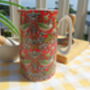 Medium China Jug In Red Strawberry Thief Design, thumbnail 1 of 5
