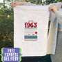Personalised 60th Birthday Gift Microfibre Tea Towel, thumbnail 1 of 10