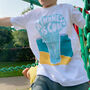 'Kindness Is Cool' Kids Affirmation Elephant T Shirt, thumbnail 1 of 2