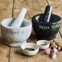 Personalised Marble Pestle And Mortar, thumbnail 1 of 6
