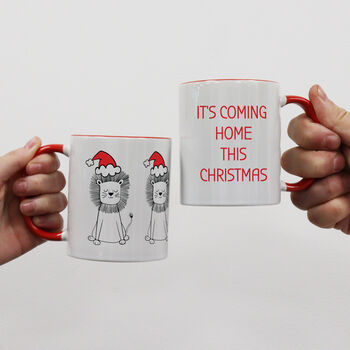 It's Coming Home Christmas Mug, 5 of 5
