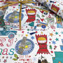 Recycled Christmas Wrapping Paper Three Sheets, thumbnail 5 of 11