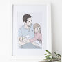 Personalised Family Portrait, thumbnail 2 of 12