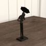 Umbrella Couple Courting Iron Figurine 21cm, thumbnail 9 of 10