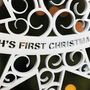 Personalised Hanging Star Decoration, thumbnail 2 of 3