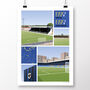 Afc Wimbledon Views Of Plough Lane Poster, thumbnail 2 of 7