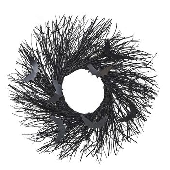 Black Twigs And Bats Wreath, 2 of 2