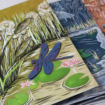 Plantable Wetland Creatures Seed Paper Card Set, 3 of 10