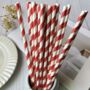 Eco Friendly Red Paper Straws, thumbnail 1 of 3