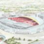 Wembley Stadium Fine Art Print, thumbnail 2 of 3