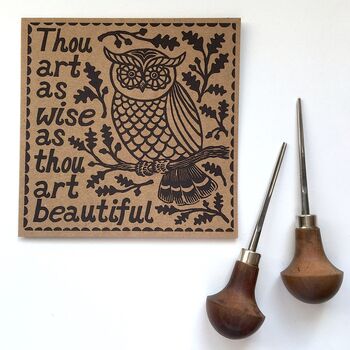 Shakespeare Card. 'Wise As Thou Art Beautiful', 3 of 3