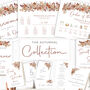 Wedding Order Of The Day Sign Autumnal, thumbnail 9 of 9