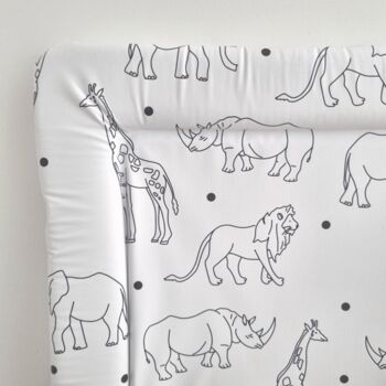 Animal Deluxe Baby Changing Mat, 3 of 3