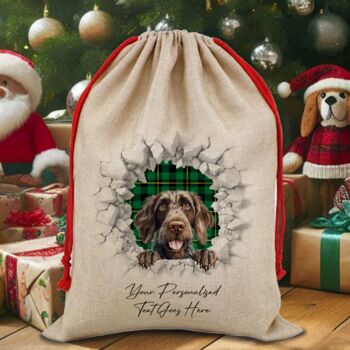 Personalised Christmas German Pointer Break Through, 9 of 11