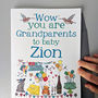 Big Personalised New Grandparents Card, thumbnail 4 of 7