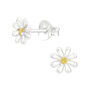Sterling Silver Delicate Daisy Earrings In A Gift Tin, thumbnail 2 of 10