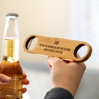 Personalised Bottle Opener Reasons I Give You To Drink, 6 of 6