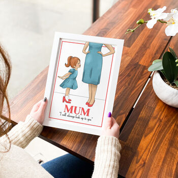 Personalised Vintage Style Print For Mum, Unframed, 5 of 7