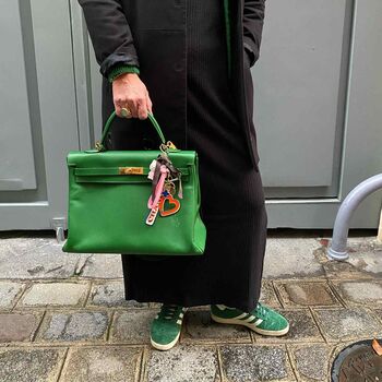 Personalised Keyring Bag Charm, 2 of 6