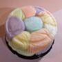 Tear And Share Candy Floss Birthday Cake Vegan, Allergen, thumbnail 3 of 9