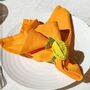 Lemon Beaded Napkin Rings Yellow • Set Of Four, thumbnail 4 of 5