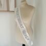 Birthday Girl Personalised Pearl Sash, thumbnail 2 of 2