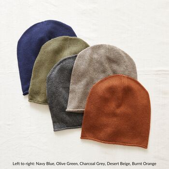 Fair Trade Soft Merino Unisex Slouch Beanie Hat, 12 of 12