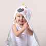 Hooded Baby Towel Cockatoo, thumbnail 3 of 5