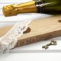 Personalised Welsh Ash Wooden Champagne Holder, thumbnail 5 of 8