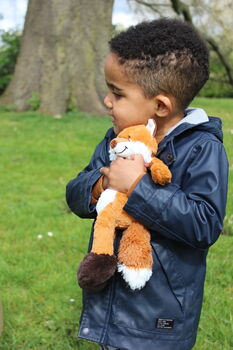 Fox Foxy Dave Soft Premium Plush Toy, From Birth With Gift Packaging, 2 of 8