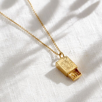 Match Box Charm Necklace, 5 of 8