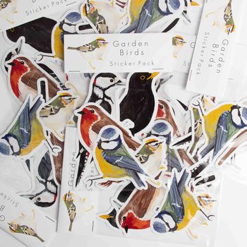Garden Bird Vinyl Stickers, 3 of 5