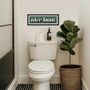 Nice Bum Framed Typography Print, thumbnail 10 of 12