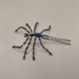 Handcrafted Beaded Spider Hair Pin – Halloween Accessory, thumbnail 7 of 8