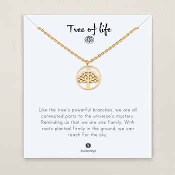 Friends Are Like “Tree Of Life “ Symbolism Necklace, 6 of 9