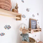 Liberty Fabric Cloud Wall Stickers, thumbnail 6 of 8