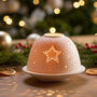Star Design Domed Tealight Holder, thumbnail 1 of 10
