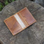 Woodland Range Small Bifold Tan Leather Wallet Rfid Safe, thumbnail 4 of 7