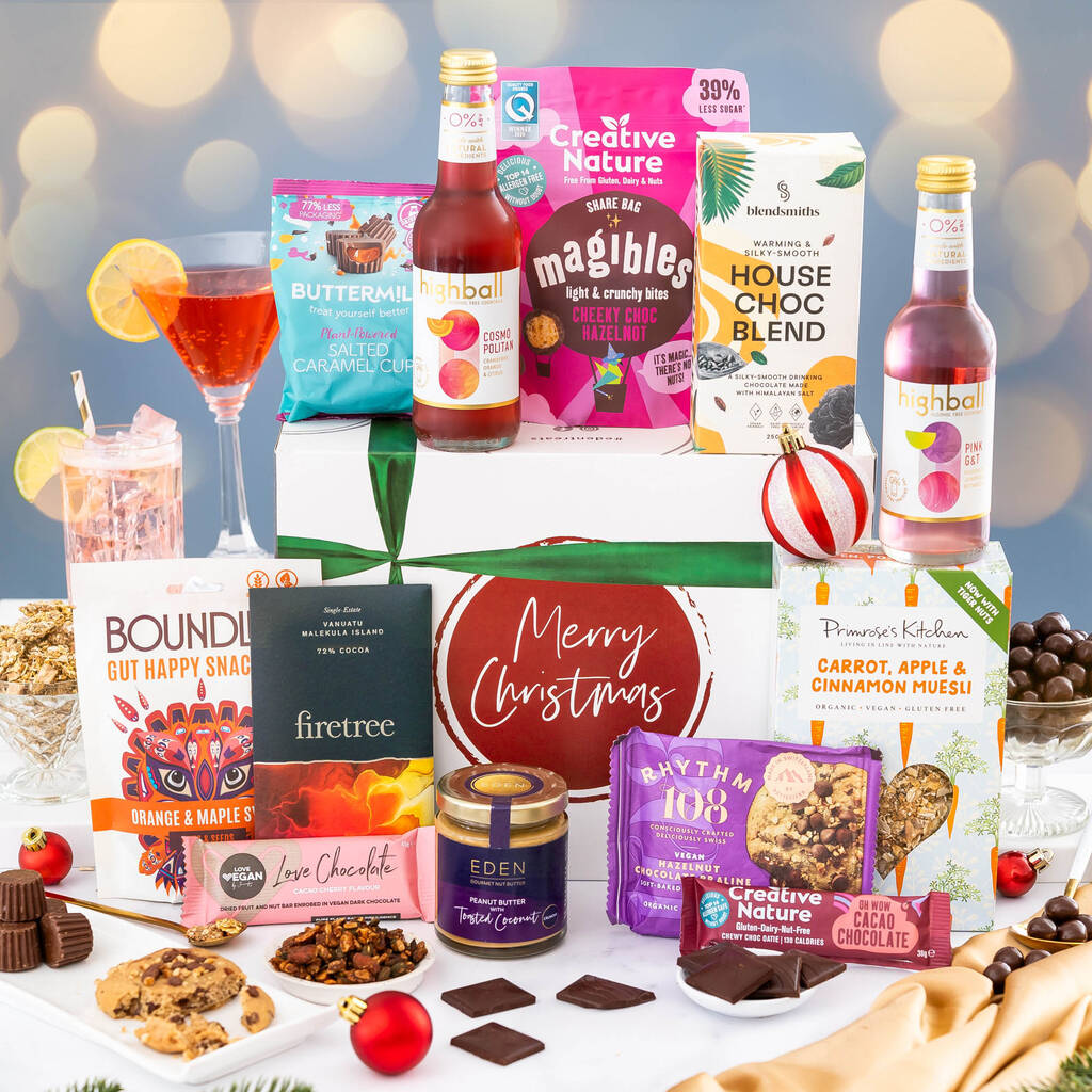 christmas food and drink hampers