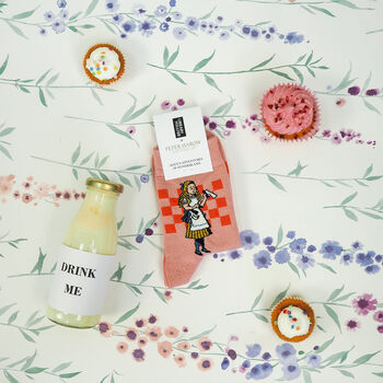Alice's Adventures In Wonderland Women Socks Alice, 4 of 6