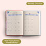 2027 Diary | A5 Hardcover Week To View | Les Fleurs, thumbnail 4 of 7