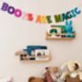 Books Are Magic Rainbow Felt Decorative Garland, thumbnail 2 of 2