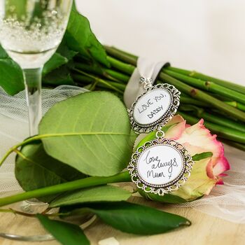 Personalised Multi Handwriting Bridal Bouquet Charm, 2 of 2