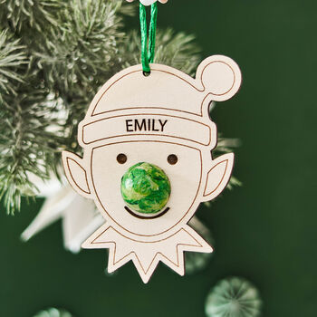 Chocolate Elf Decoration Christmas Stocking Filler, 2 of 3