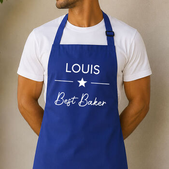 Personalised Star And Message Apron, 6 of 9